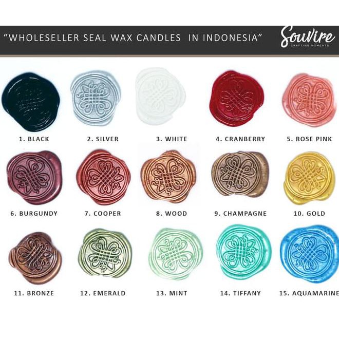 

Seal Wax Candle - Lilin Stempel