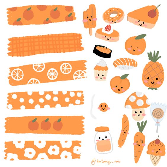 

Sticker/Stiker Motif Aesthetic Ukuran A5