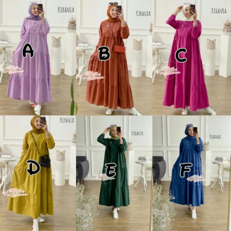 Kirania semidress ori gagil fashion by ova