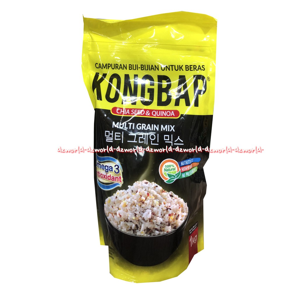 Kongbap Multigrain mixn Chia Seed Quinoa Beras Kongbap Campur BijiBijian 1 Kg