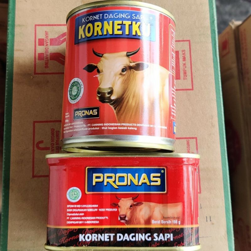 Kornetku Pronas 340 gram Kornet Daging Sapi BEST Seller Horeka