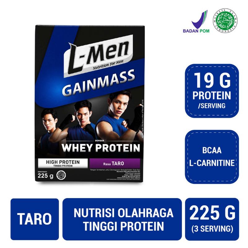 L-MEN GAIN MASS dan Calsgoat PREMIUM penambah massa otot