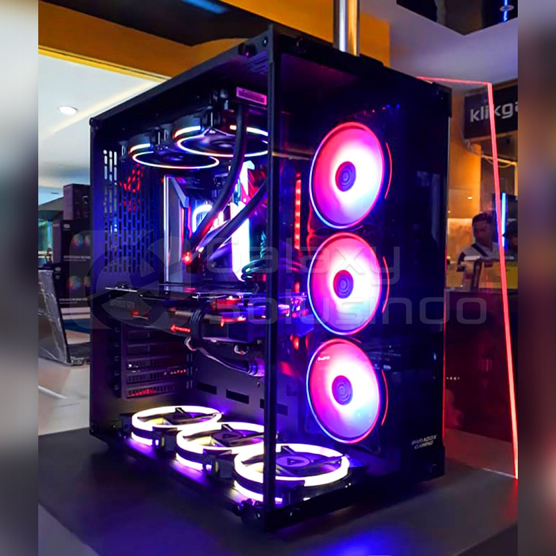 Paradox Trickster 7 Tempered Glass Gaming Case