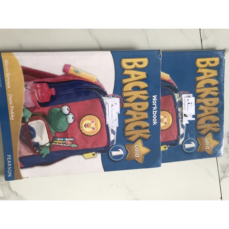 

BACKPACK GOLD 1 student book dan workbook