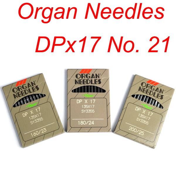 Organ Needles DPx17 - Jarum Mesin Jahit Bahan Kulit Asli Mesin Jahit Industrial