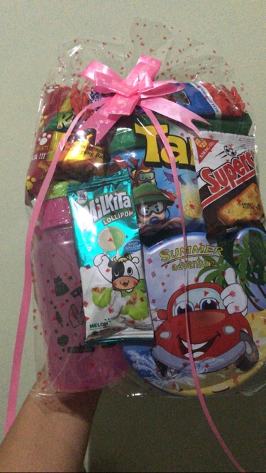 Parcel Lunch Box + Botol Takuma Mini + Snack Ulang Tahun