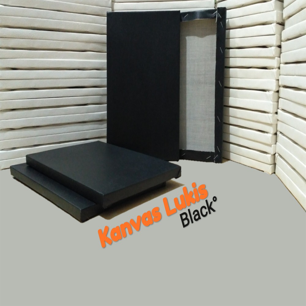 

Kanvas Lukis Hitam 30x30cm Siap Pakai