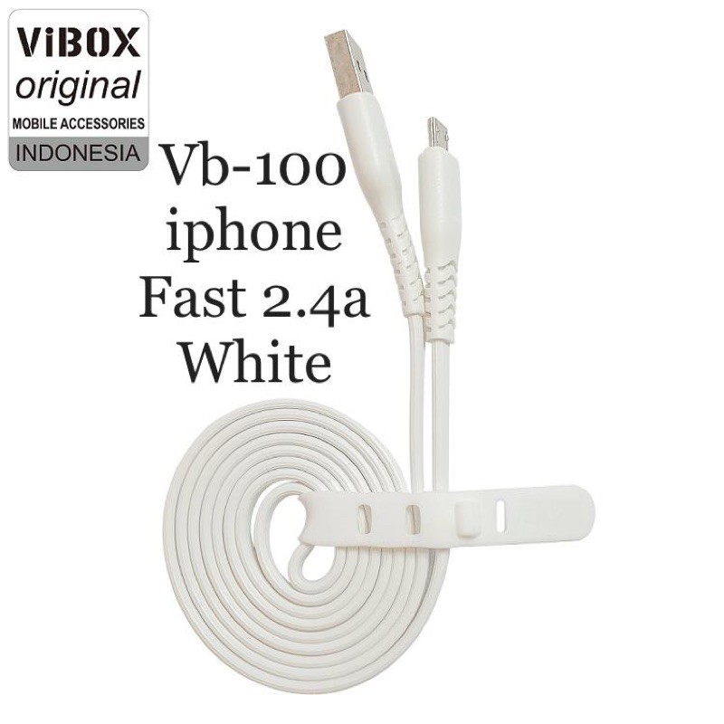 ( Non Pack ) Kabel Data Vibox 5/6/7/8/x/11/12 Super Fast Vibox VB-100 For Android / Iphone Micro Dan Type C