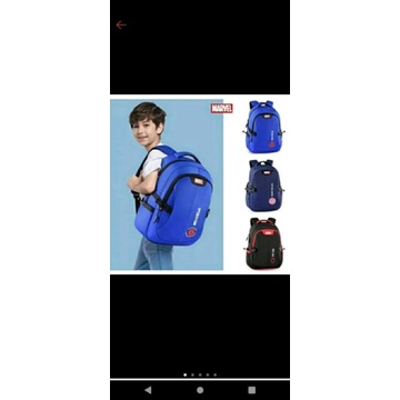 Tas Ransel Sekolah Backpack Keren Mvl Anak Laki Laki Paud Tk Sd