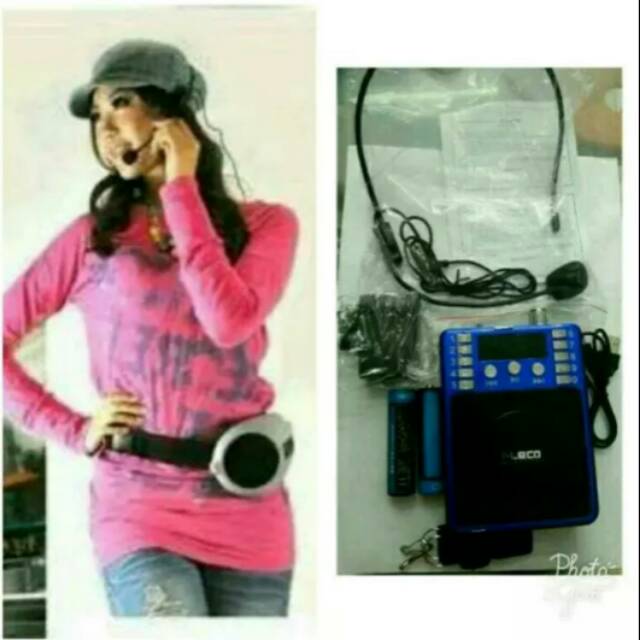 SPEAKER PINGGANG RADIO PORTABLE FLECO F K39