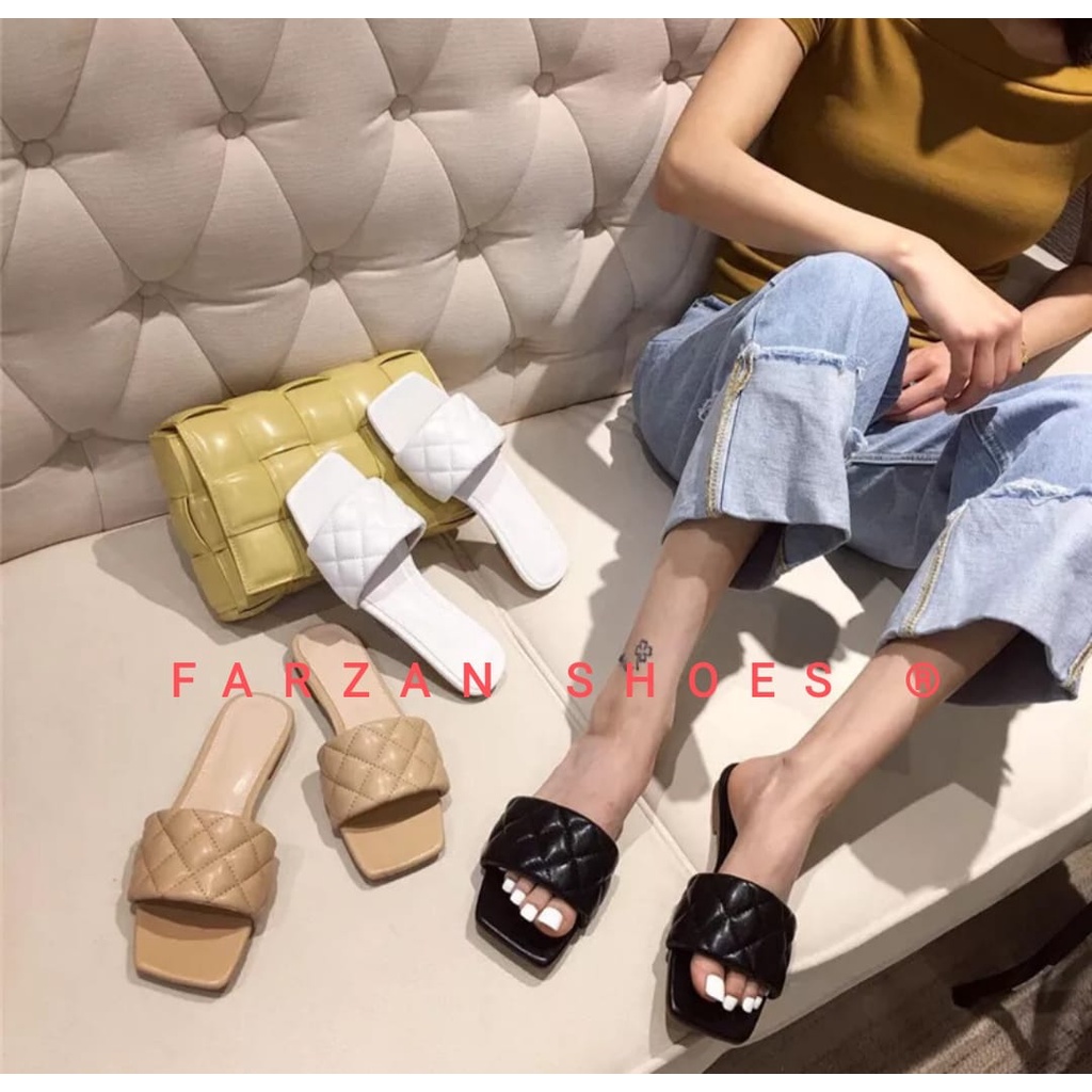 REAL PICT COD VIRAL SANDAL WANITA ELEGANT NHA 01 SERBA SHOES