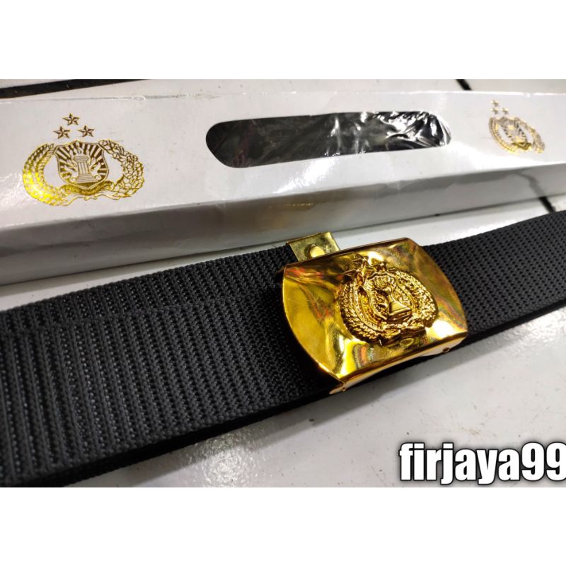 sabuk pdh pembagian jatah Polri asli original