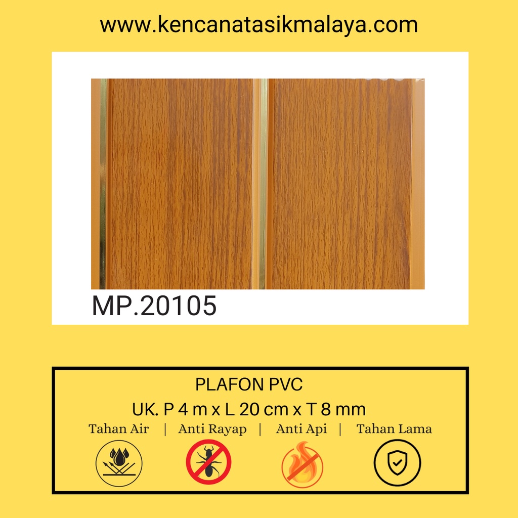Plafon PVC Motif Modern Tasikmalaya Tipe  MP.20105