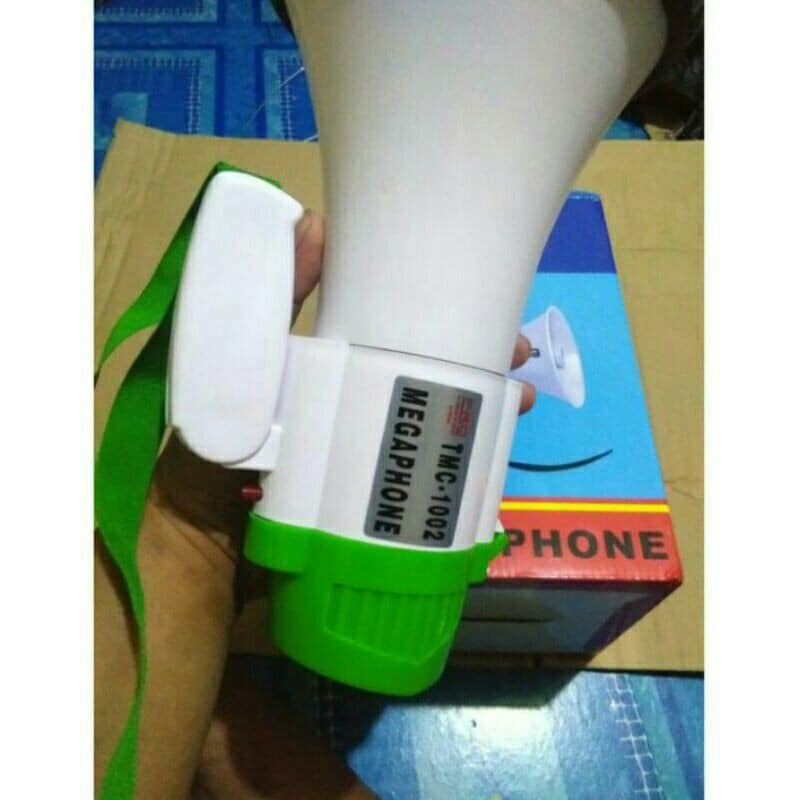 TOA MEGAPHONE TMC-1002 - PENGERAS SUARA - ALARM - REKAM - RECHARGEABLE