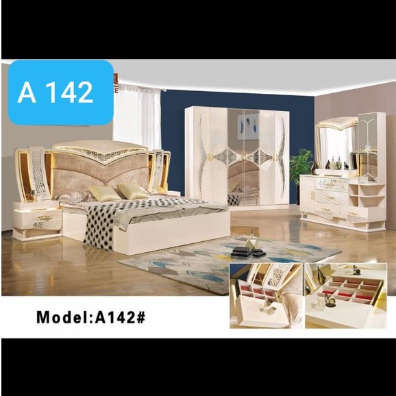 Bed Set Impor Isi Kamar Pengantin Barcelona