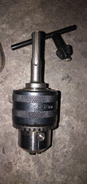 Benz Adaptor Sds Plus + Kepala Bor 13mm Drill Chuck