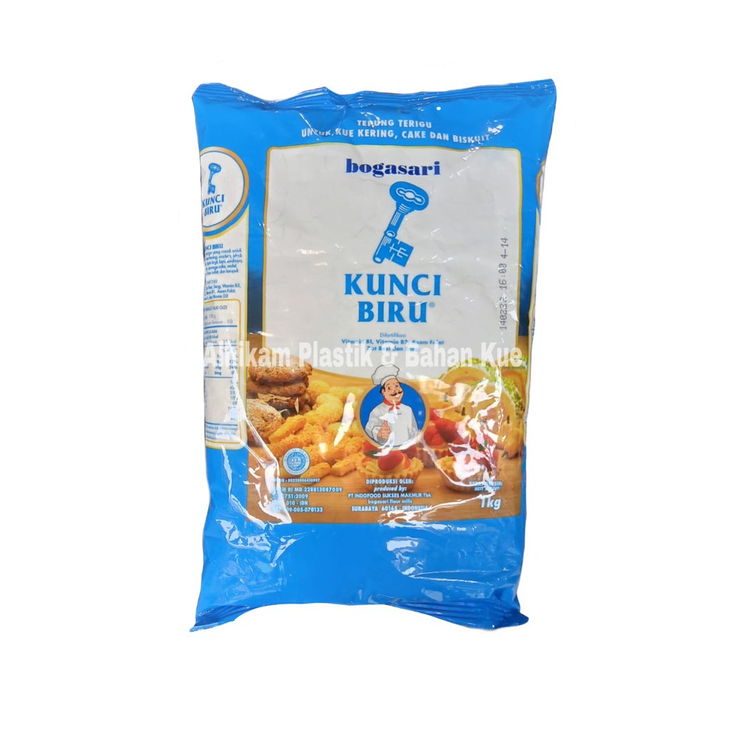 

Tepung Terigu Kunci Biru 1Kg