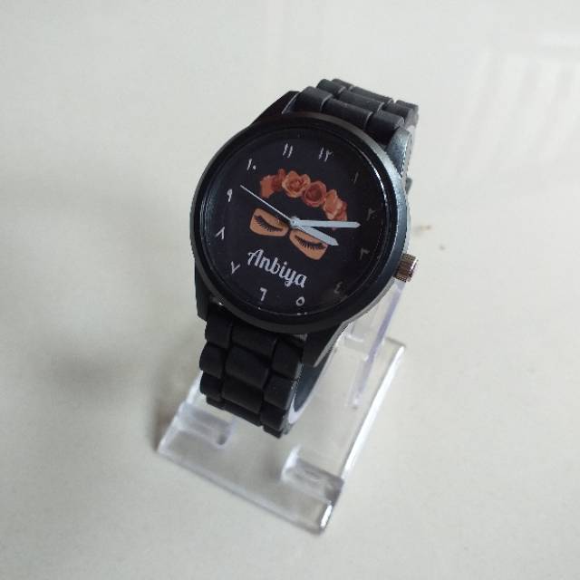 Jam tangan custom Rubber Kepang Custom unyu-unyu