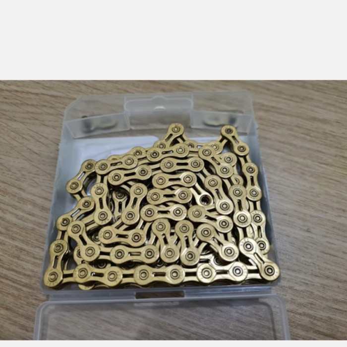 NEW***Rantai KMC X 9 EL 9 Speed Gold edition Hollow plates