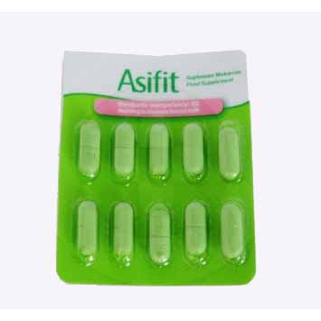 ASIFIT CAPLET - SUPLEMEN PELANCAR ASI - 10 CAPS