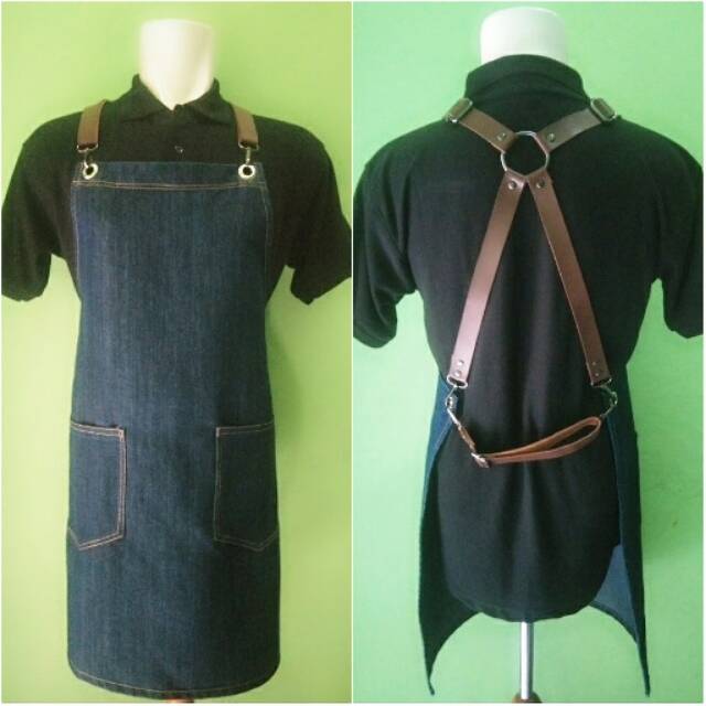 Apron jeans barista