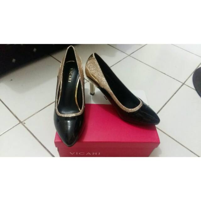 BULGARI - Vicari Black Gold Shoes