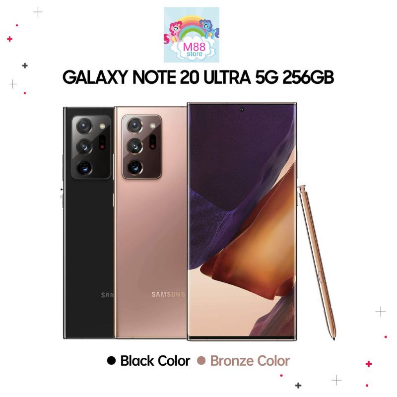 Samsung Note 20 Ultra 5G 256GB Mystic Bronze Garansi Resmi Sein ORIGINAL 100%