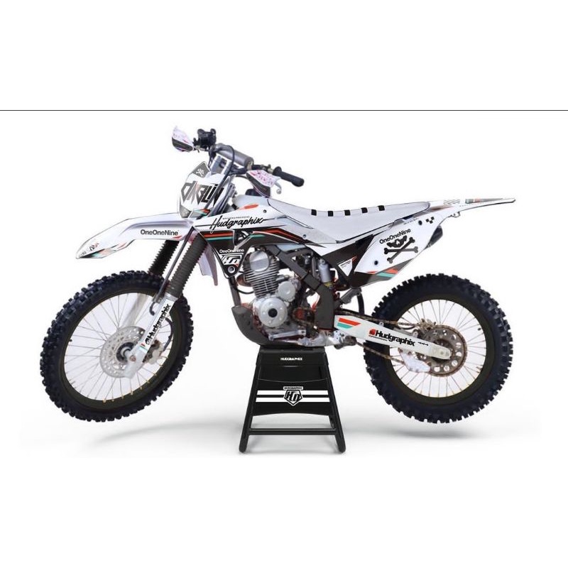 DECAL HUDGRAPHIX TIPE NVC KLX 150 GORDON CRF 150 WR 155