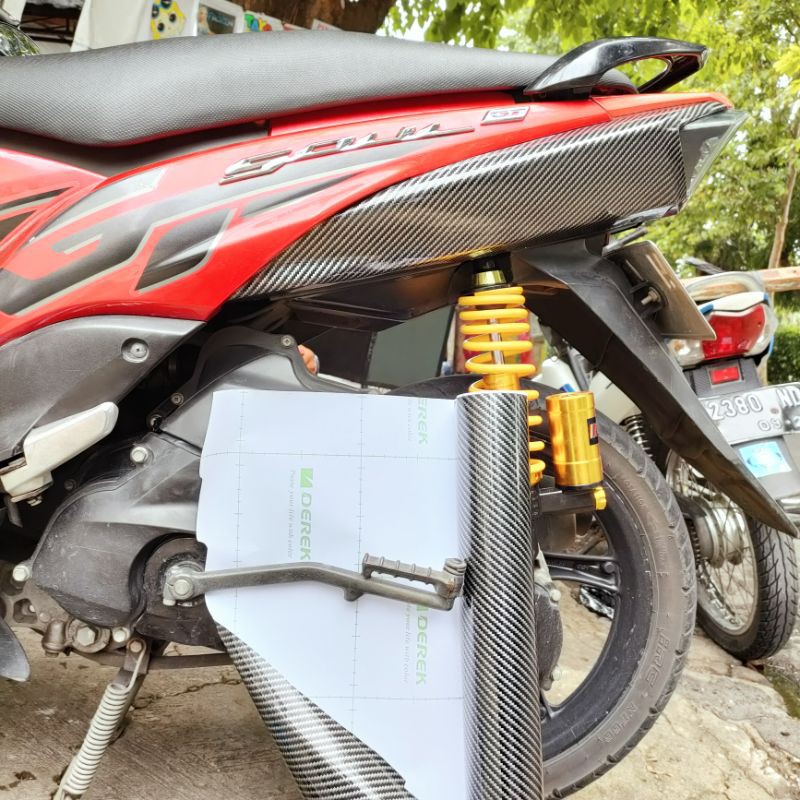 skotlet carbon 7D ukuran 50cm merek derek