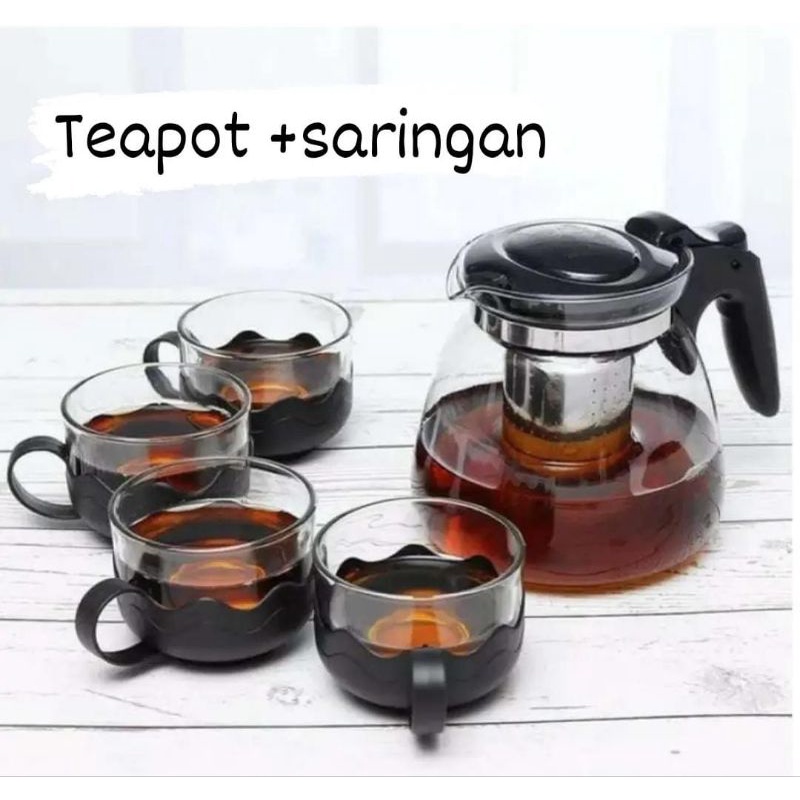 teapot saringan