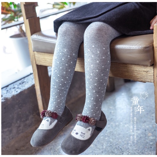 Legging Anak BAYI KUCING POLKADOT Import PREMIUM jaminan NYAMAN