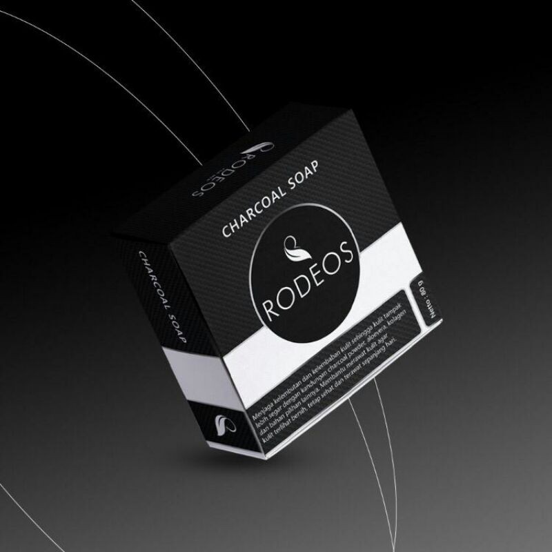 Rodeos Charcoal Soap / Sabun Muka Rodeos /Rodeos Sabun Muka