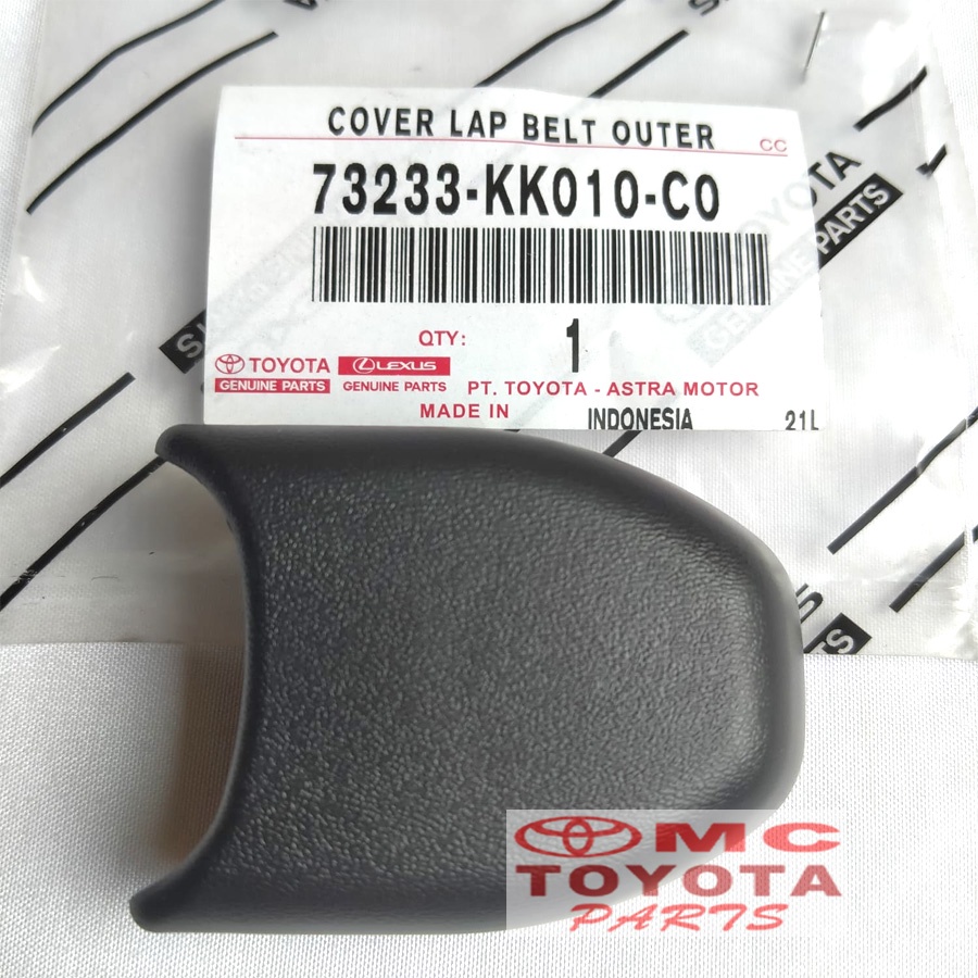 Cover Baut Safety Belt Bawah Innova Fortuner Hilux New 73233-KK010-C0