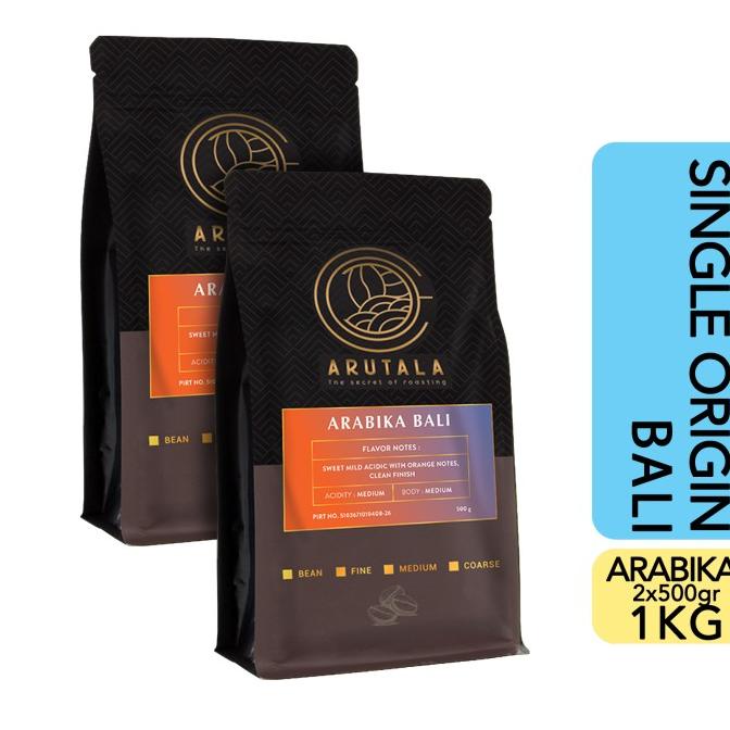 

[COD] ARUTALA kopi Bali Arabika 1KG [COD]