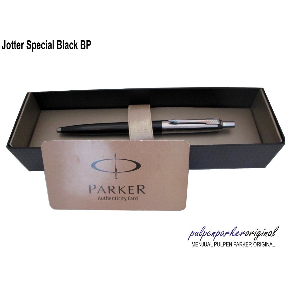

Pulpen Parker Jotter merah/biru/hitam + refill original plus grafir nama