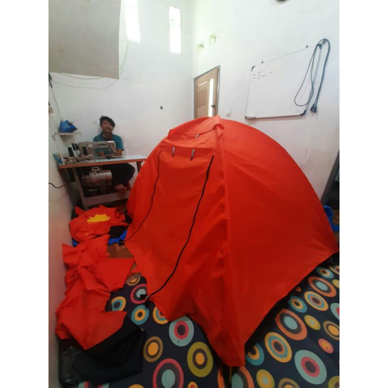 tenda dome kap 3 double layer bergaransi