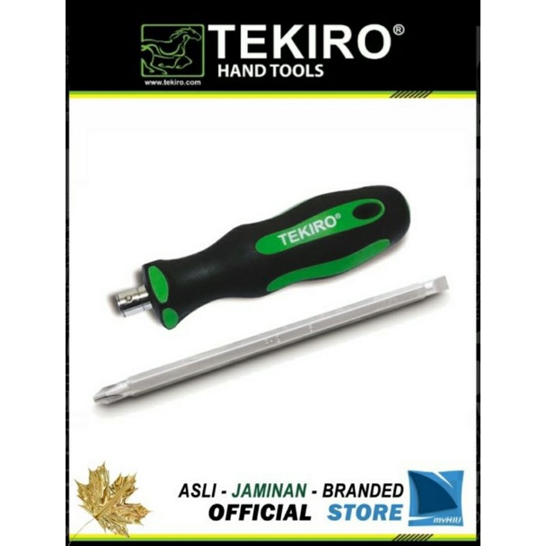 Tekiro Obeng TPR 2 Way  125 mm Obeng TPR