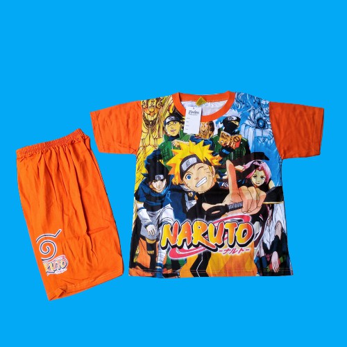 setelan baju naruto size jumbo bb 30kg keatas