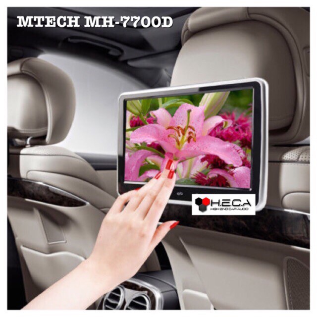 Headrest Clip On Monitor DVD 10.1" MTECH MH-7700D M-TECH MH7700D