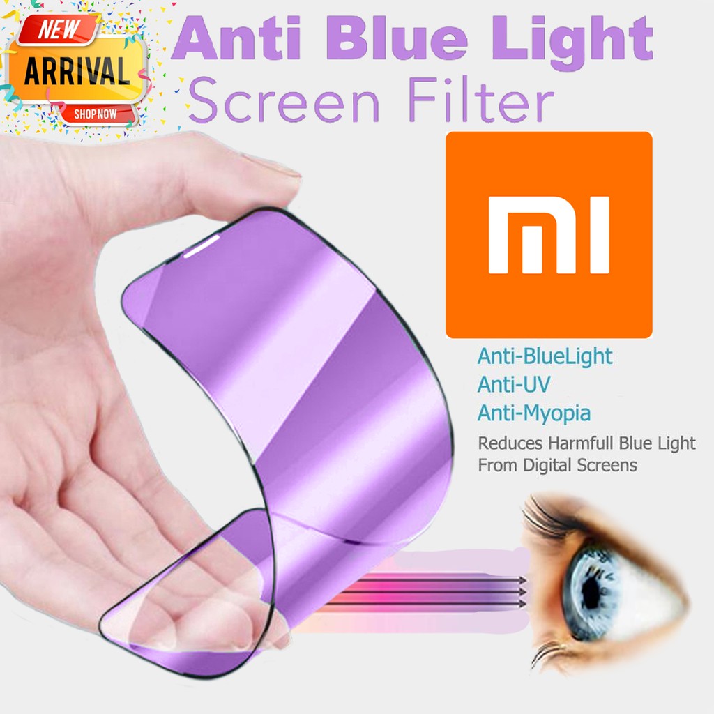 XIAOMI REDMI 7 / 7A/8/8A/NOTE 5 PRO / 6 PRO/ NOTE 8/ NOTE 8PRO TEMPERED GLASS CERAMIC FILM BLUELIGHT