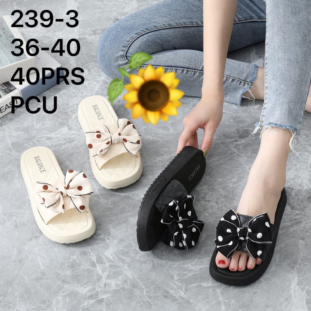 Sandal Karet Jelly Wedges Wanita import Model Terbaru Original Kekinian by AGUNG STYLE Balance 239-3