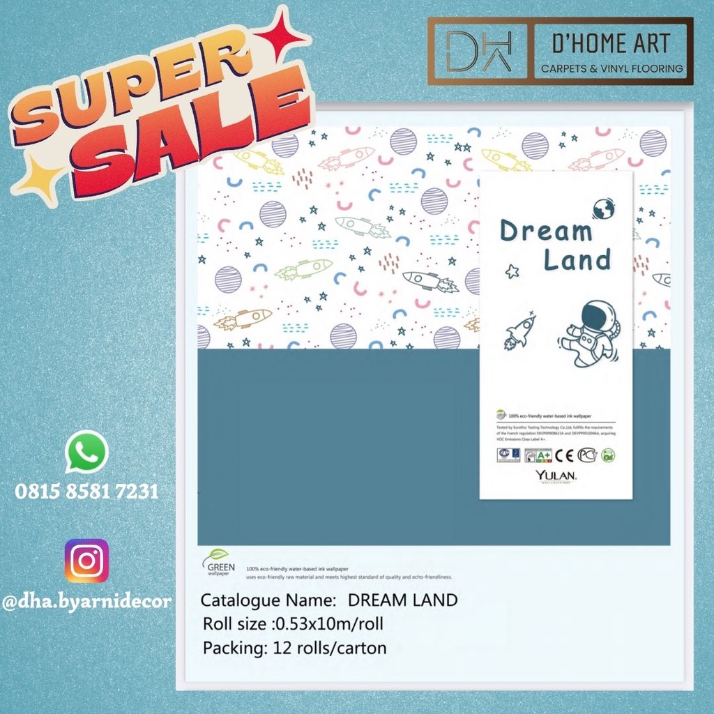 Wallpaper Animasi Kartun Anak Dreamland | Wallpaper Import Premium