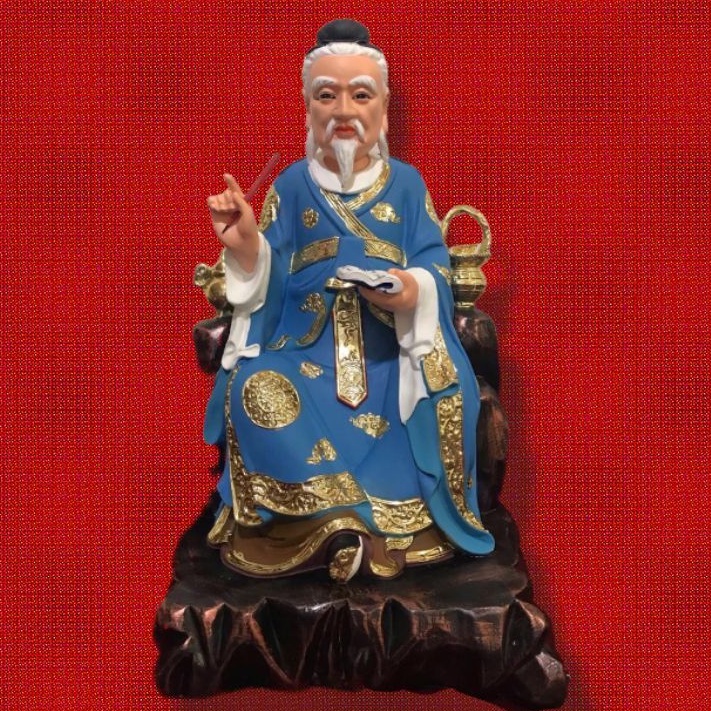 patung dewa obat hua tuo - fiber -16 inch