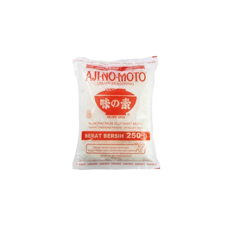 

AJINOMOTO 250 G PENYEDAP RASA AJINOMOTO MSG 250 GR GOURMET SEASONING