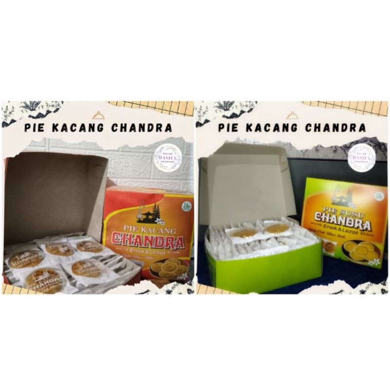 [BALI] - Mix Pie Susu &amp; Pie Kacang Chandra free Box