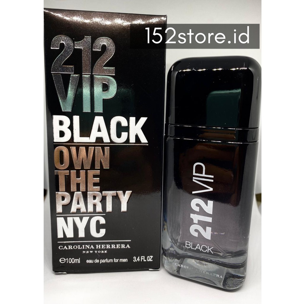 PARFUM 212 VIP BLACK FOR MEN ORIGINAL SINGAPORE (100ml)