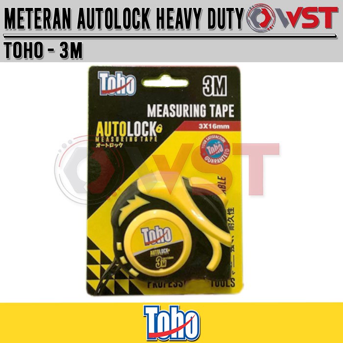 Meteran 3 Meter Autolock TOHO / TOHO meteran 3 Meter Autolock