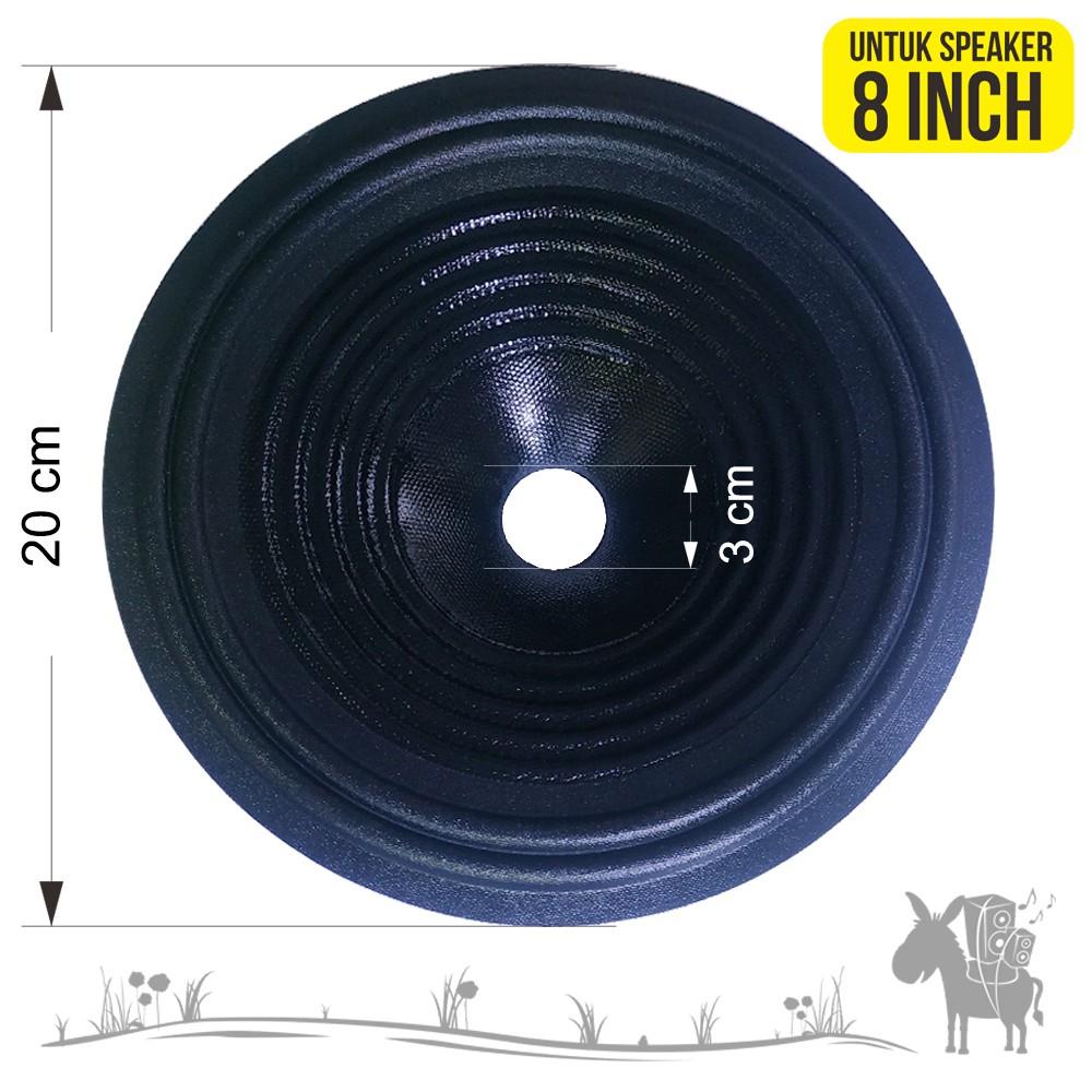 Daun Speaker 8 Inch Fullrange