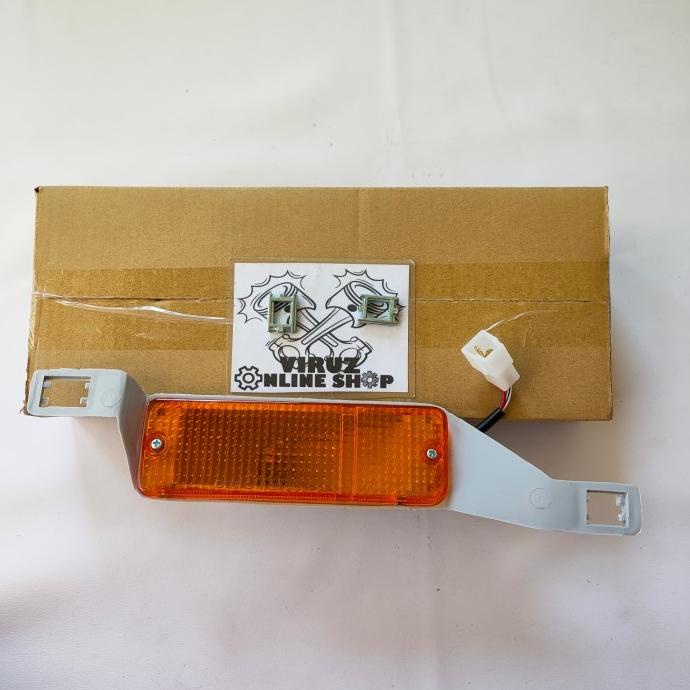 LAMPU SEIN SEN RITING BEMPER DEPAN TOYOTA COROLLA DX80 KE70 KANAN |ORIGINAL PART