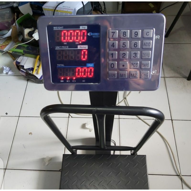 timbangan duduk digital benz werkz 100kg